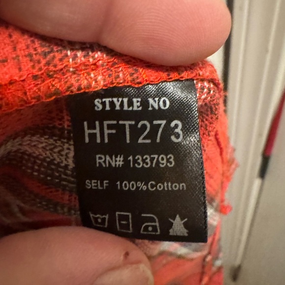 POL Oversized Lace Up Tunic - Picture 7 of 7